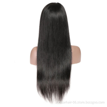 Straight Peruvian Hair Bundle With Closure,Virgin Human Hair Bundles With Closure, Human Hair Weave Bundle With Closure